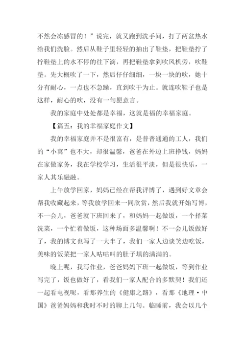 家庭给我的幸福作文.docx