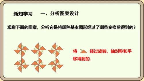 人教版数学九年级上册23.3  课题学习  图案设计课件（共22张PPT）