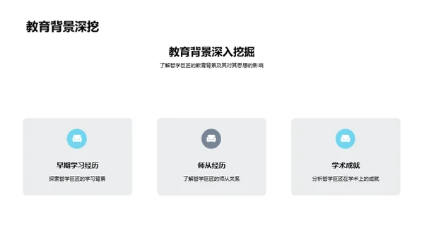 哲学巨匠解析