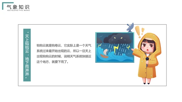 绿地球国际气象节日气侯问题动态PPT模板