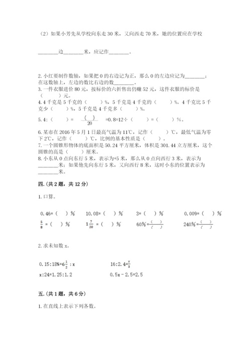 小学毕业班数学检测卷含答案【模拟题】.docx