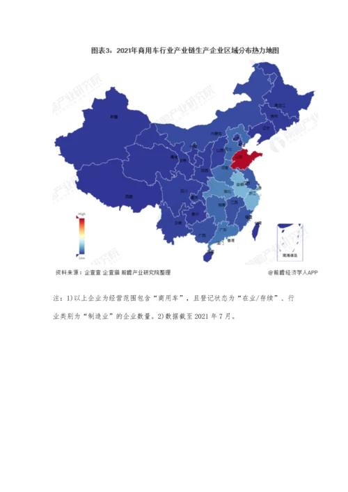 中国商用车行业产业链现状及市场竞争格局分析-传统车企纷纷入局高端新能源汽车战场.docx