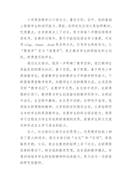 小学教师个人继续教育工作总结.docx