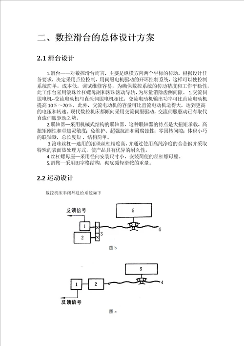 基于PLC控制步进电机的数控滑台课程设计