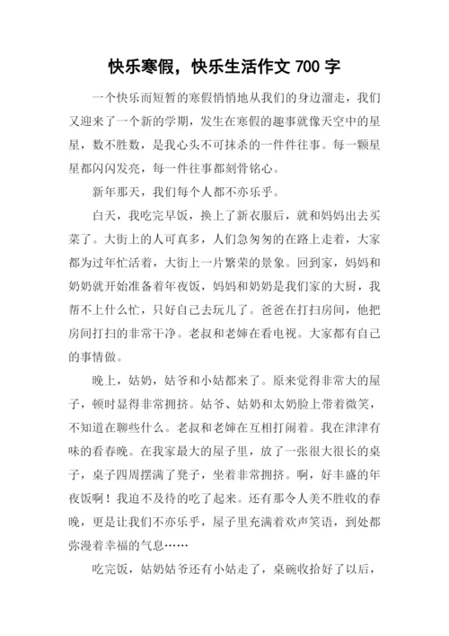 快乐寒假-快乐生活作文700字.docx