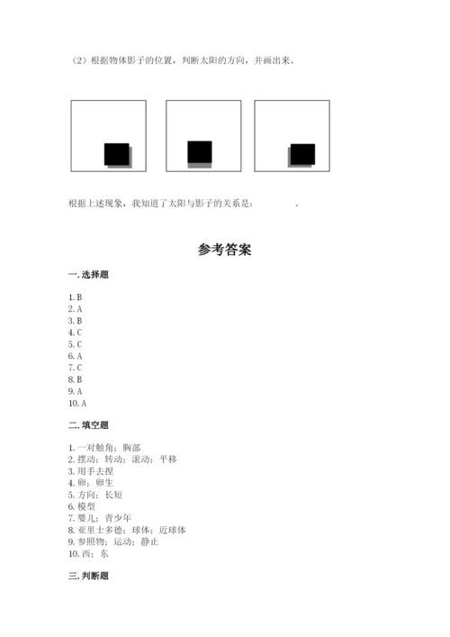 教科版科学三年级下册期末测试卷【黄金题型】.docx