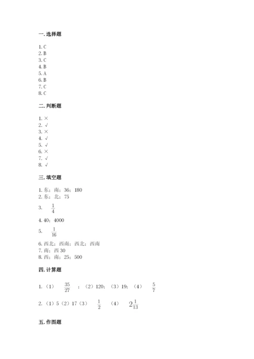 人教版六年级上册数学期中考试试卷附完整答案【有一套】.docx