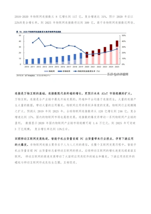 物联网AIoT产业研究-智能革命开启AIoT大时代.docx