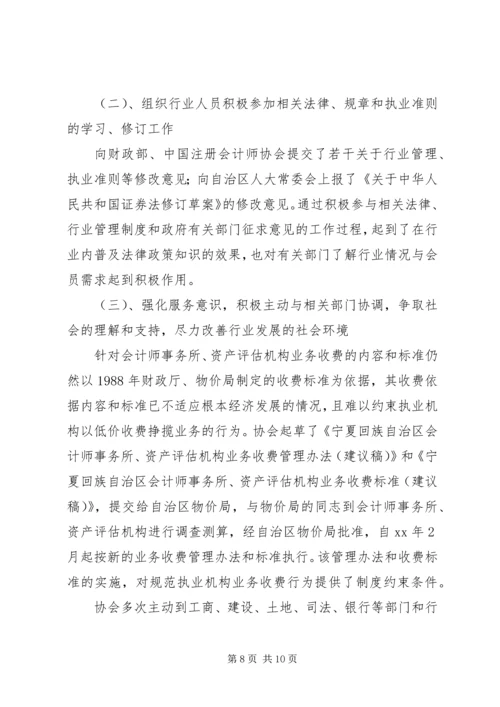 有关协会周工作总结与计划范文.docx