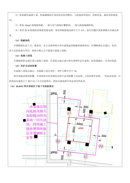 信达天御S1-18地块2#塔吊基础施工方案技术交底.docx