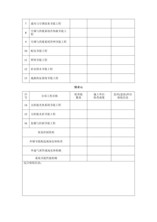 绿色建筑验收所需表格.docx