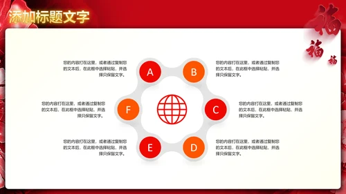 喜庆大气开门红开业盛典活动策划PPT模板