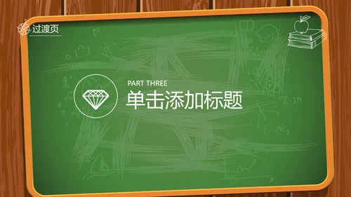 创意黑板教育培训教学设计公开课PPT模板