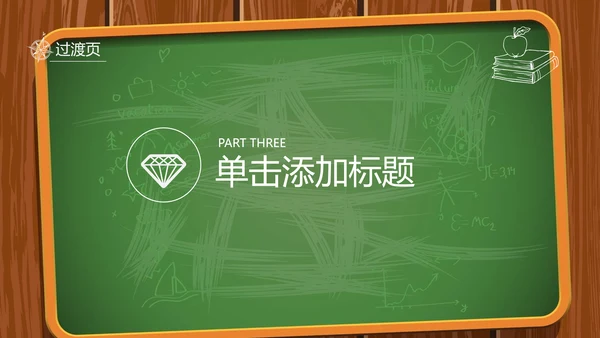 创意黑板教育培训教学设计公开课PPT模板