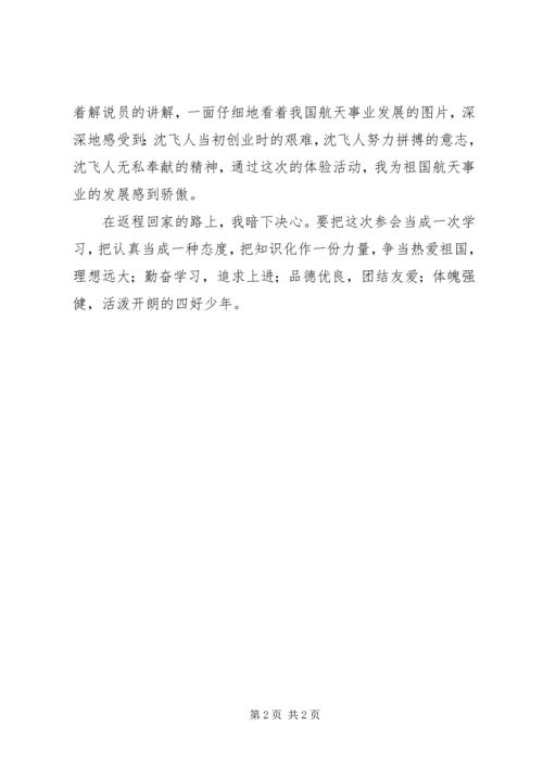 小学参加省少代会有感.docx