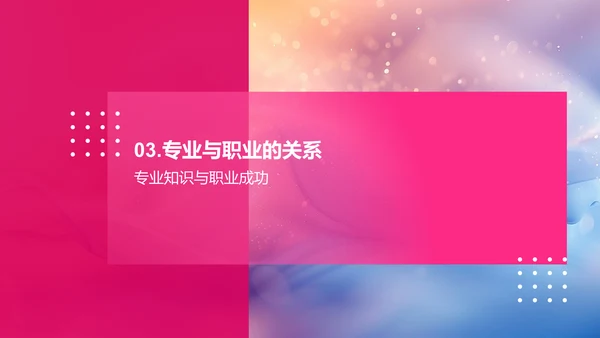 专业转职业生涯规划PPT模板
