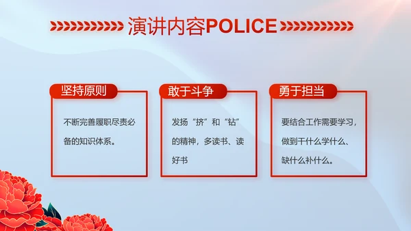 公安喜迎二十大忠诚保平安演讲PPT