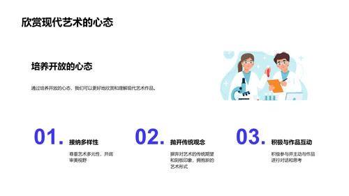 现代艺术教学PPT模板
