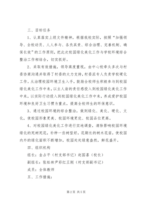 学校园绿化美化汇报材料2 (3).docx