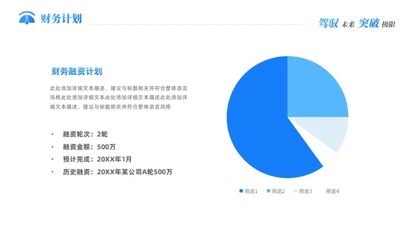 蓝色科技新能源汽车企业介绍PPT
