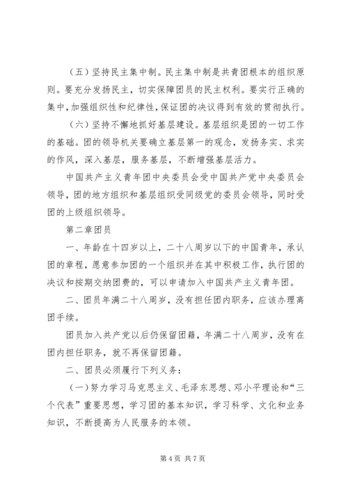 企业共青团工作制度.docx