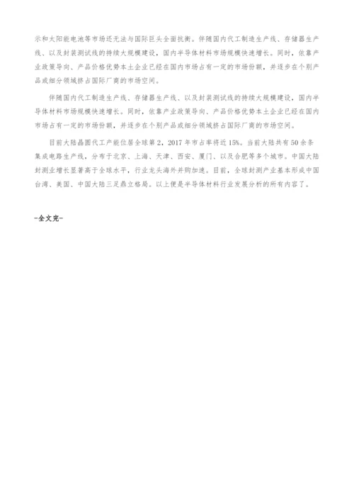 半导体材料行业发展分析-产业报告.docx