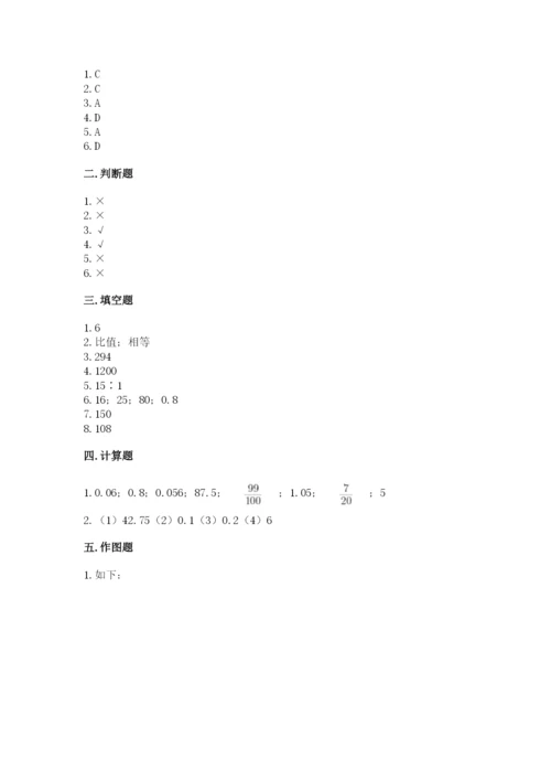 重庆市梁平县六年级下册数学期末测试卷精编答案.docx