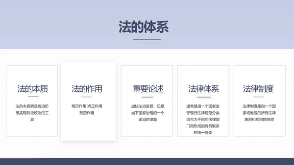 蓝色大气法治文化建设年年终总结动态PPT