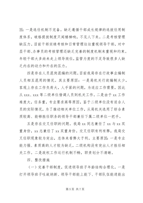 组织人事工作专题汇报材料.docx