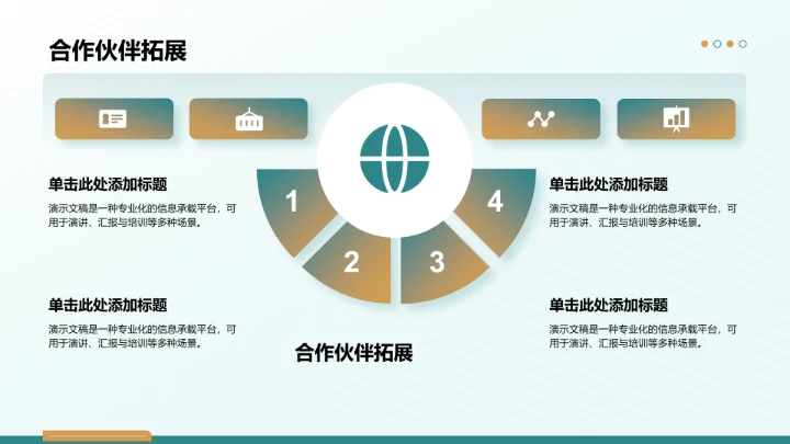 年中目标达成情况汇报PPT模板