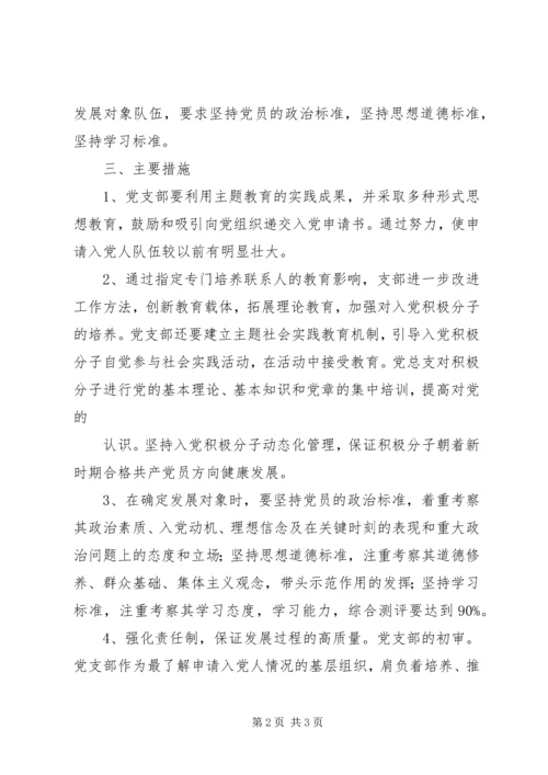 新党员发展计划 (4).docx