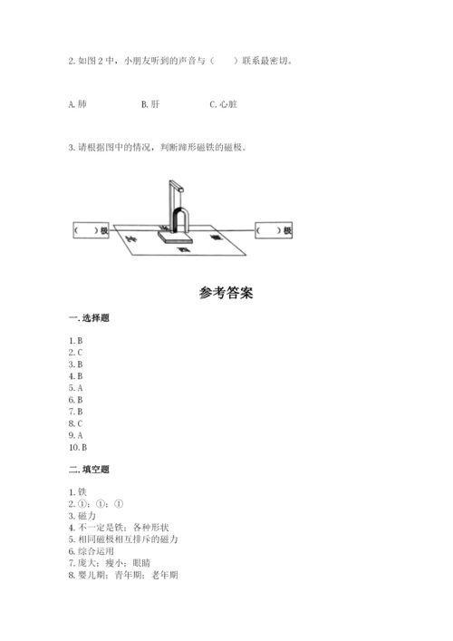 教科版小学科学二年级下册 期末测试卷（达标题）.docx
