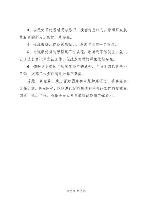 某乡党建工作汇报材料 (2).docx