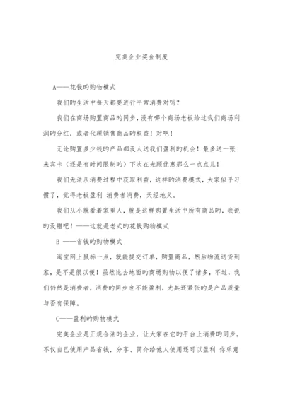 完美公司奖金制度.docx