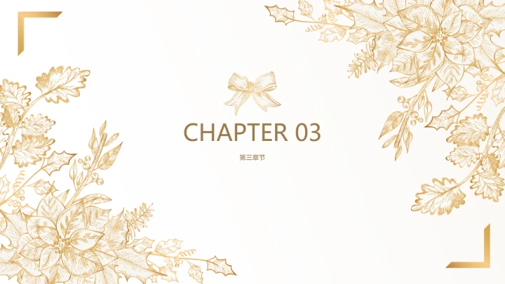 淡雅手绘风圣诞通用模板