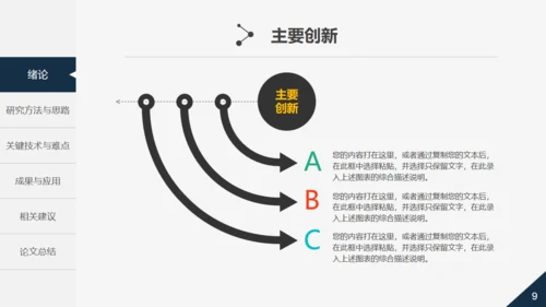 活力大学生论文毕业答辩通用PPT模板