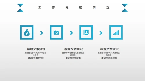蓝色大气科技风商业计划书通用PPT模板