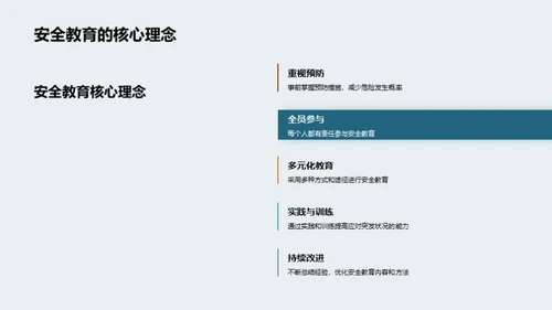 全面安全：自我防护教育