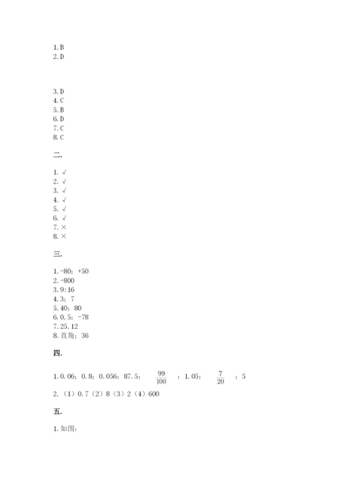 小学六年级数学毕业试题及参考答案【名师推荐】.docx