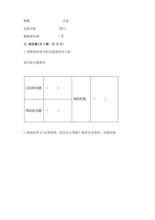 部编版四年级下册道德与法治 期末测试卷附完整答案（典优）.docx