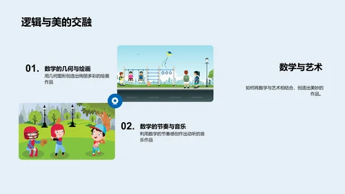 数学助力生活问题PPT模板