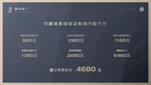 市场营销项目方案PPT模板