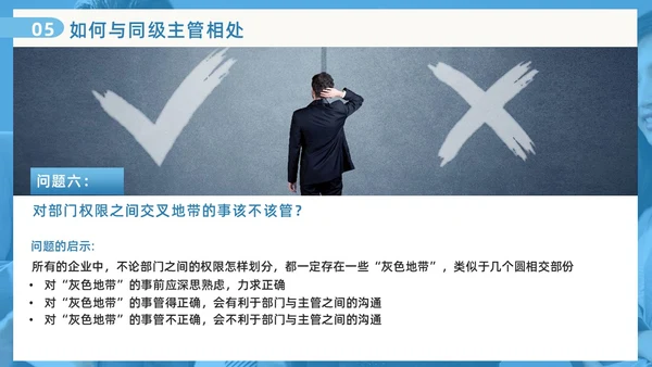 蓝色撕纸风跨部门沟通企业培训PPT模板沟通技巧