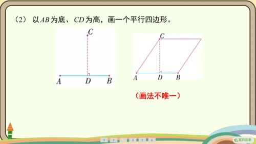 人教版数学四年级上册5.4 平行四边形的认识课件(共20张PPT)
