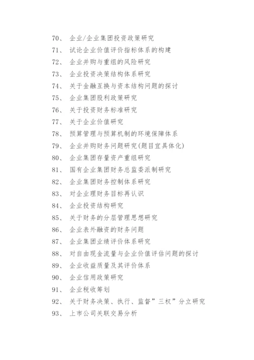 2024财务管理论文题目.docx