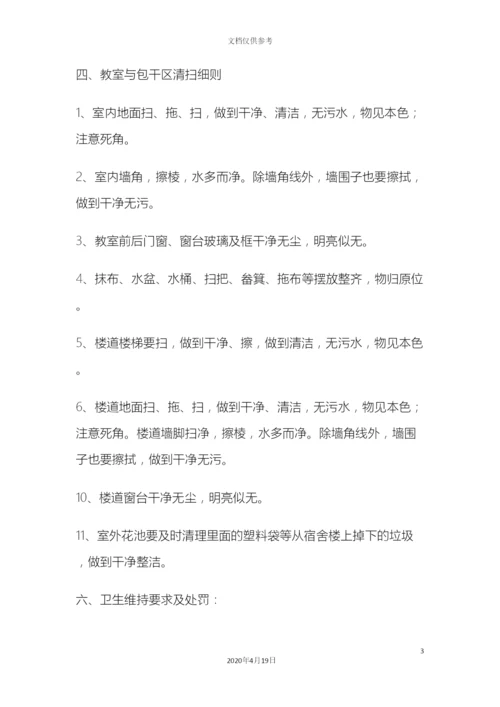 班级卫生管理制度.docx