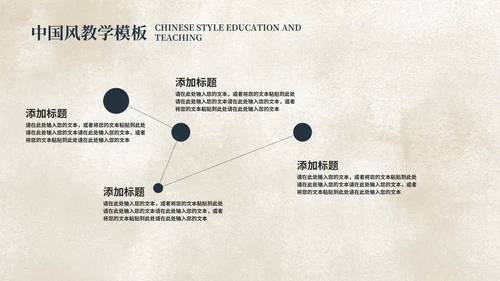 中国风国学传统文化主题教育PPT模板