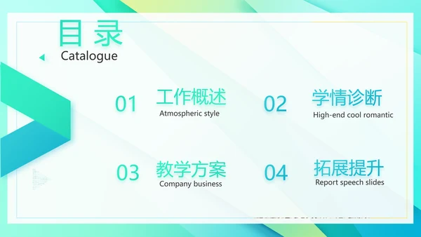 新教师培训会工作总结汇报计划动态PPT模板