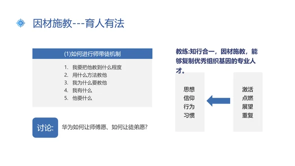 蓝色插画风新常态下人才的培养与保留人才管理人才培养ppt
