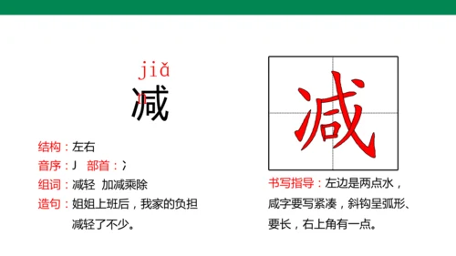 1 古诗三首 生字动画课件